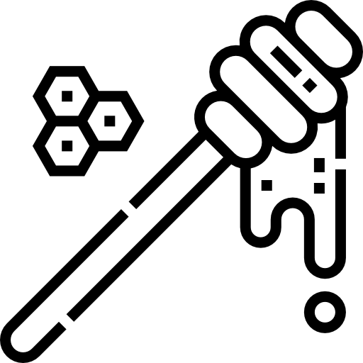 ハニー Detailed Straight Lineal icon