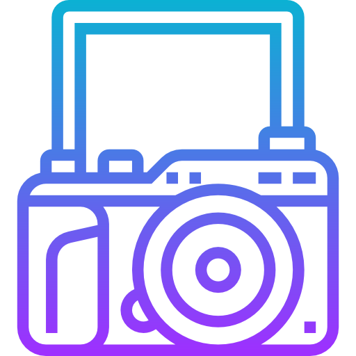 カメラ Meticulous Gradient icon