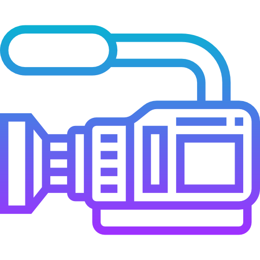 videocamera Meticulous Gradient icona