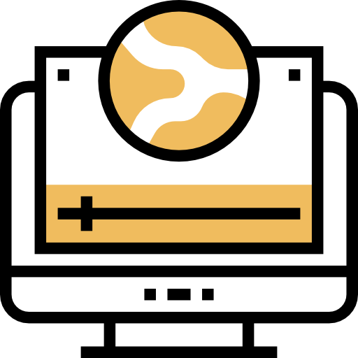 モニター Meticulous Yellow shadow icon