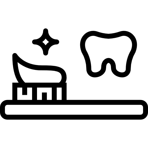 zahnbürste Smalllikeart Lineal icon