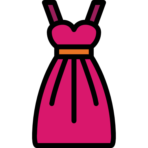 Dress Smalllikeart Lineal Color icon