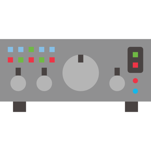 Amplifier turkkub Flat icon