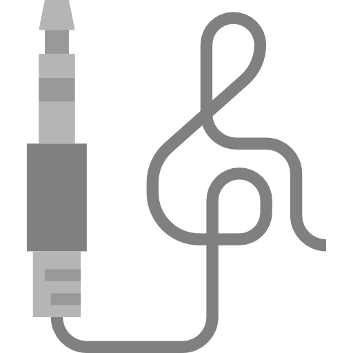 Auxiliary cable turkkub Flat icon