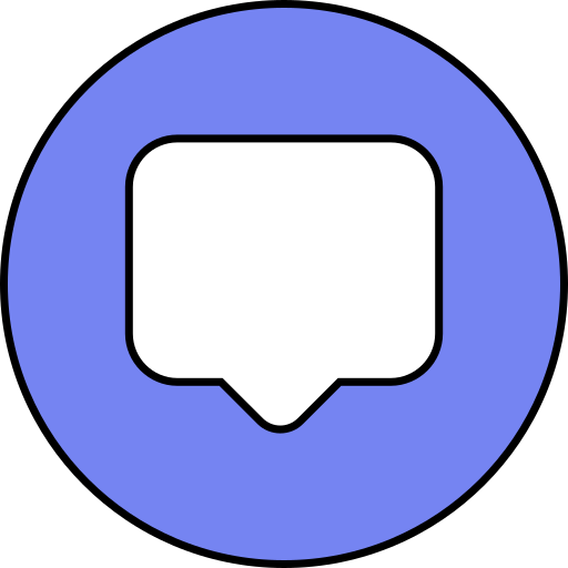 burbuja de texto Generic color lineal-color icono
