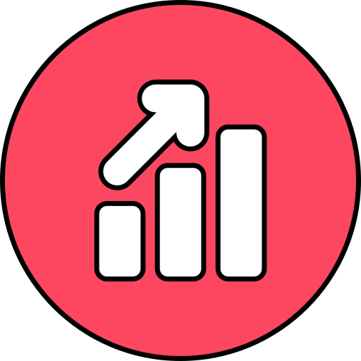 barra de estadísticas Generic color lineal-color icono