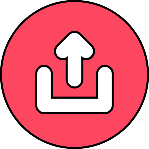 Upload Generic color lineal-color icon