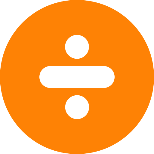 Division Generic color fill icon