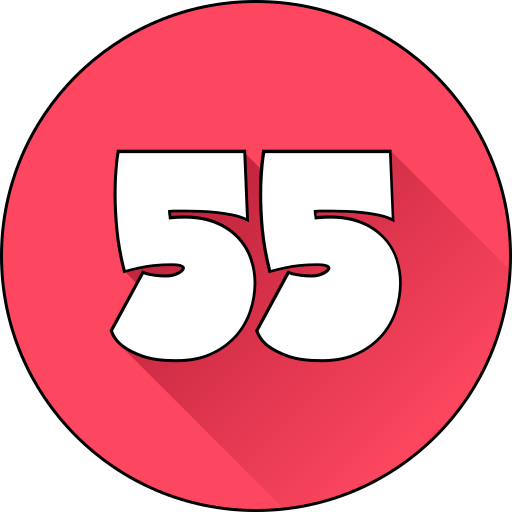Fifty five Generic gradient lineal-color icon