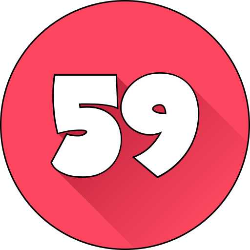 cincuenta y nueve Generic gradient lineal-color icono