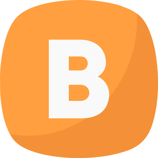 Letter b Generic color fill icon
