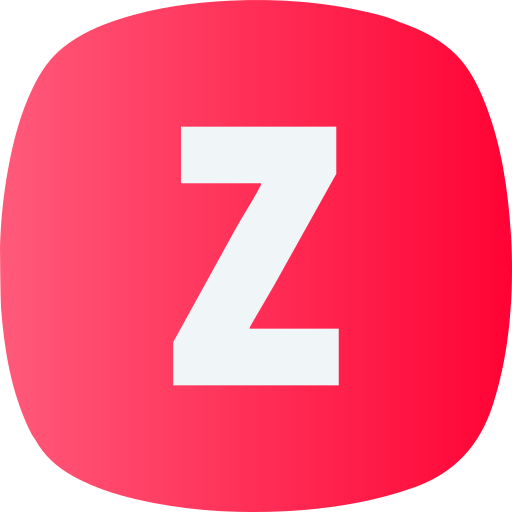 Letter z Generic gradient fill icon