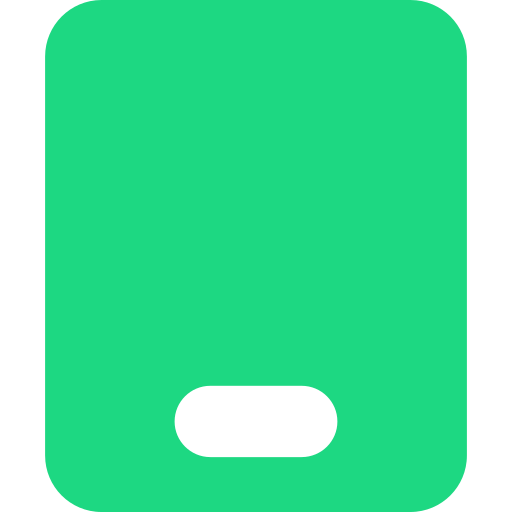 mobiltelefon Generic color fill icon