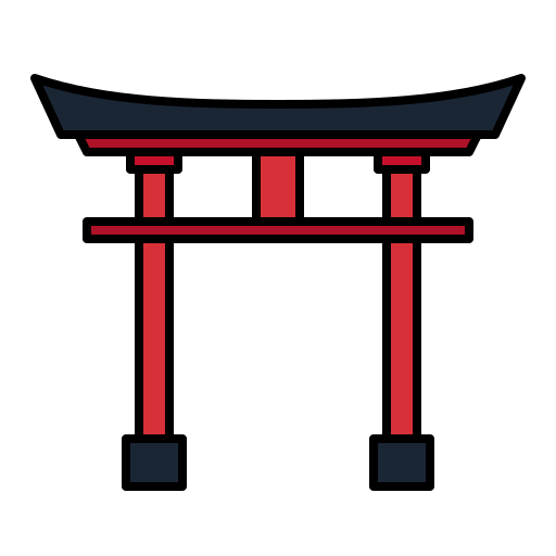 japan Generic color lineal-color icon