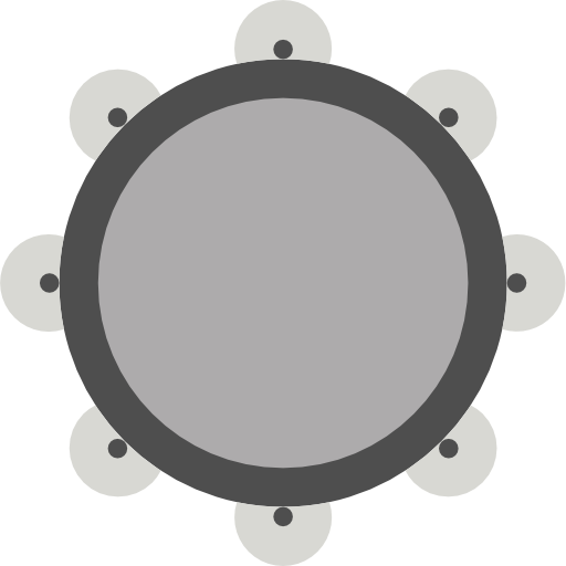 タンバリン turkkub Flat icon