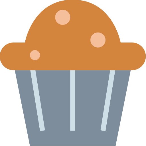 Cup cake Smalllikeart Flat icon