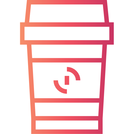 コーヒー Smalllikeart Gradient icon