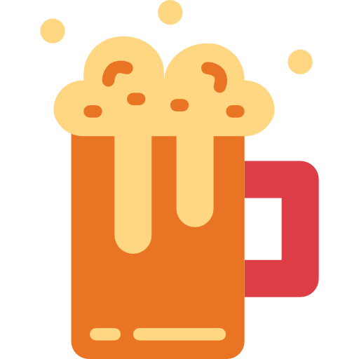 Beer Smalllikeart Flat icon