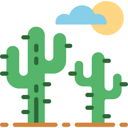 Cactus Smalllikeart Flat icon
