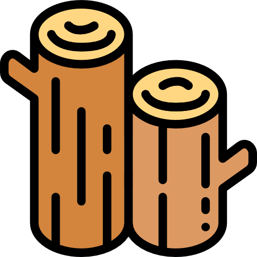 Firewood Smalllikeart Lineal Color icon