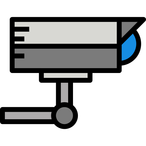 cctv turkkub Lineal Color icon