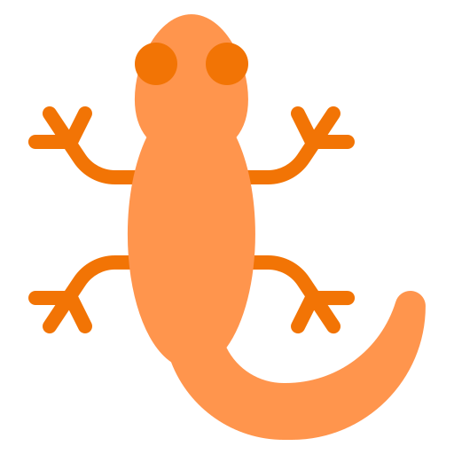 도마뱀붙이 Generic color fill icon