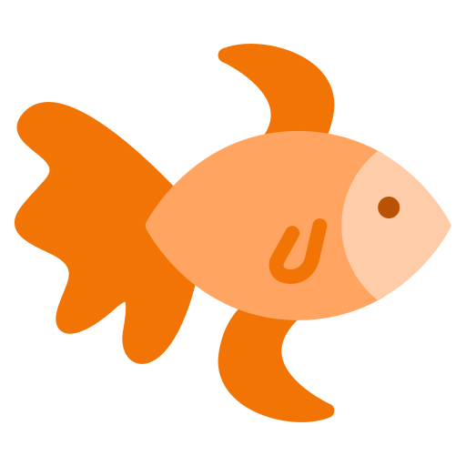 Goldfish Generic color fill icon