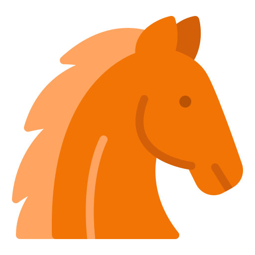 Лошадь Generic color fill иконка
