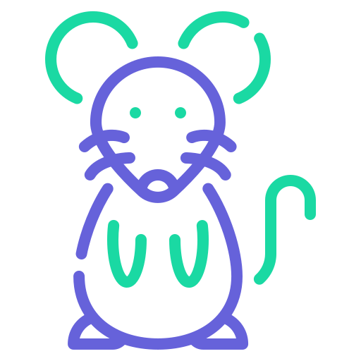 ratto Generic color outline icona