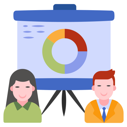 Business presentation Generic color fill icon