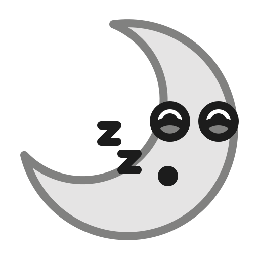 Moon Generic color lineal-color icon