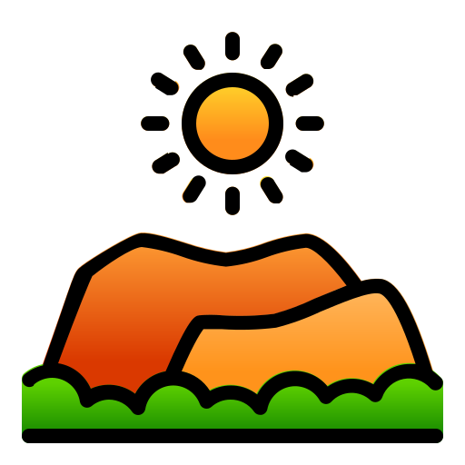 Mountain Generic color lineal-color icon