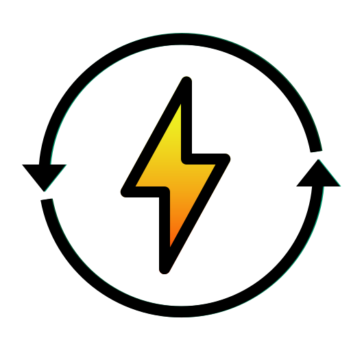 Thunder Generic color lineal-color icon