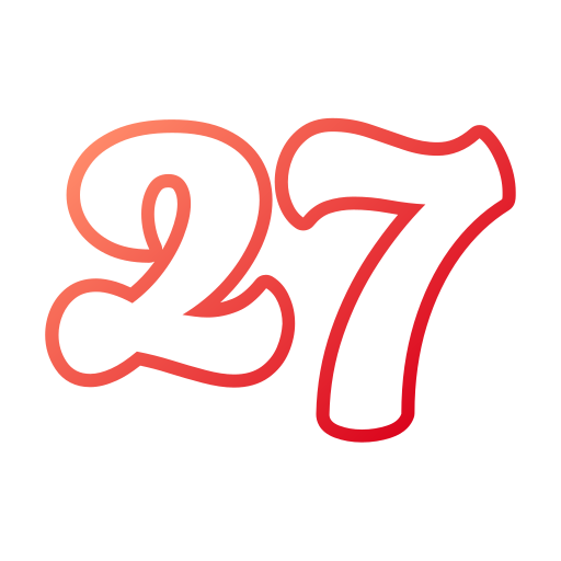 27 Generic gradient outline icono