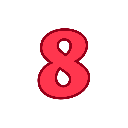 8番 Generic color lineal-color icon
