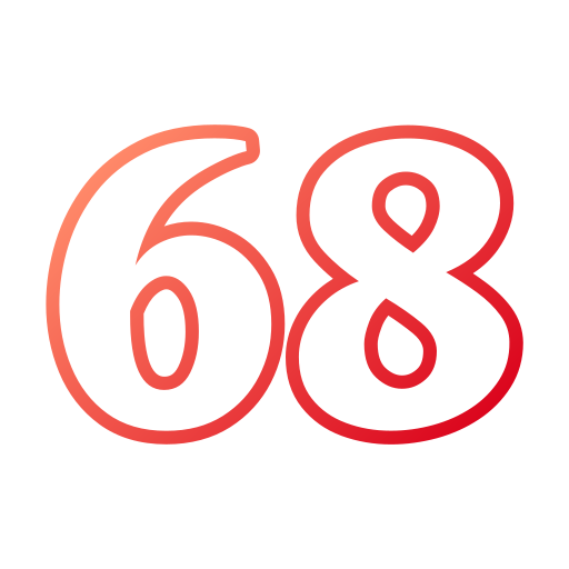 68 Generic gradient outline icon