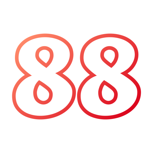88 Generic gradient outline ikona
