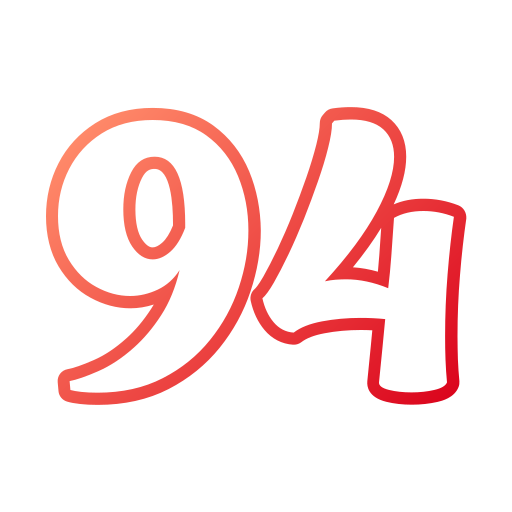 94 Generic gradient outline ikona