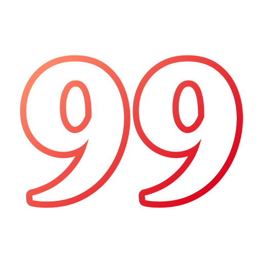 99 Generic gradient outline icoon