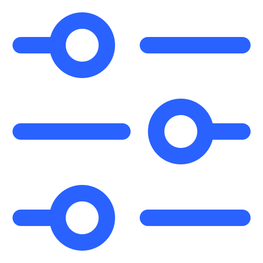 konfiguracja Generic outline ikona