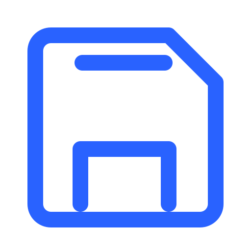 Save Generic outline icon