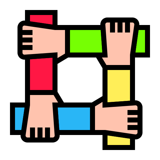 Рука Generic color lineal-color иконка