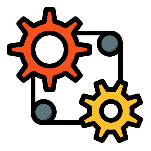 Cogwheel Generic color lineal-color icon