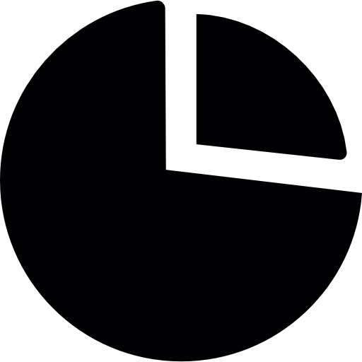 cirkeldiagram  icoon