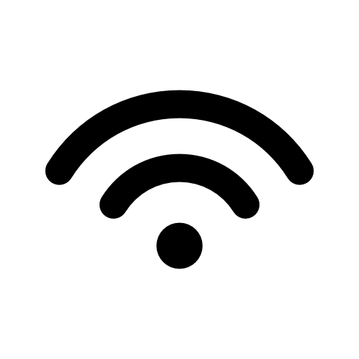 simbolo senza fili  icona
