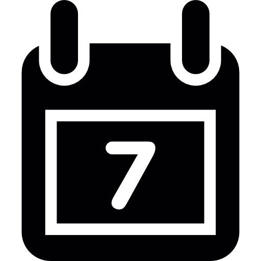 Календарный день 7  иконка