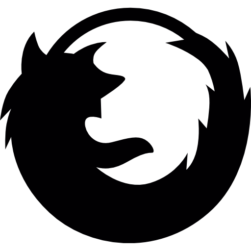 logo firefox Basic Straight Filled icona