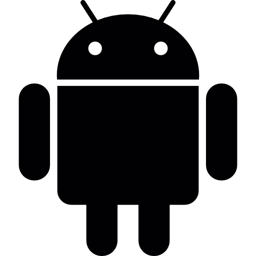 android-logo Basic Straight Filled icoon