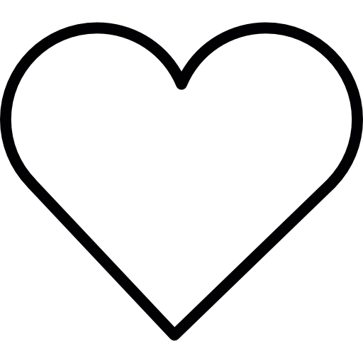 kształt serca  ikona