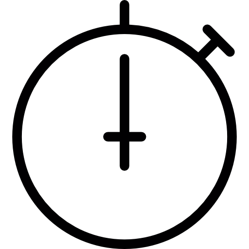 Round stopwatch  icon